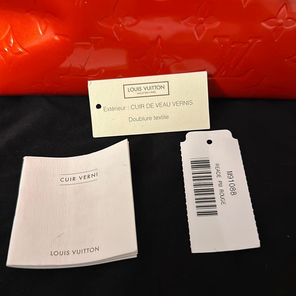 Louis Vuitton Reade Monogram Embossed Vernis  Leather Tote - Picture 16 of 16
